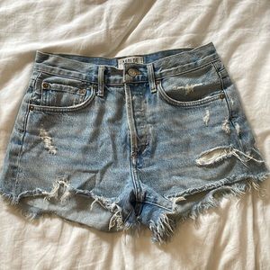 AGOLDE Parker vintage cut off short